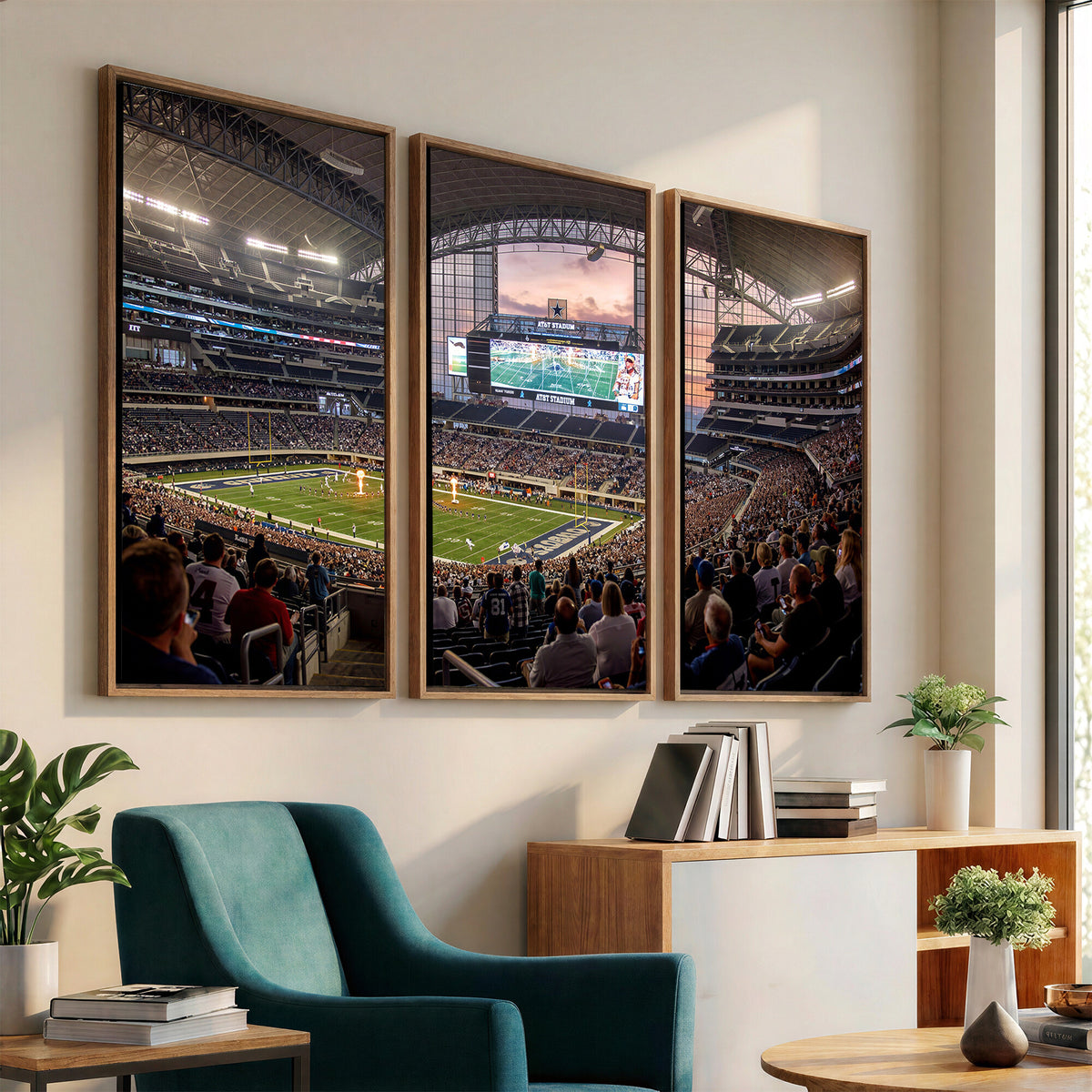 61524160-MGV-CV-36X24 - Stadium Wall Art Canvas Print