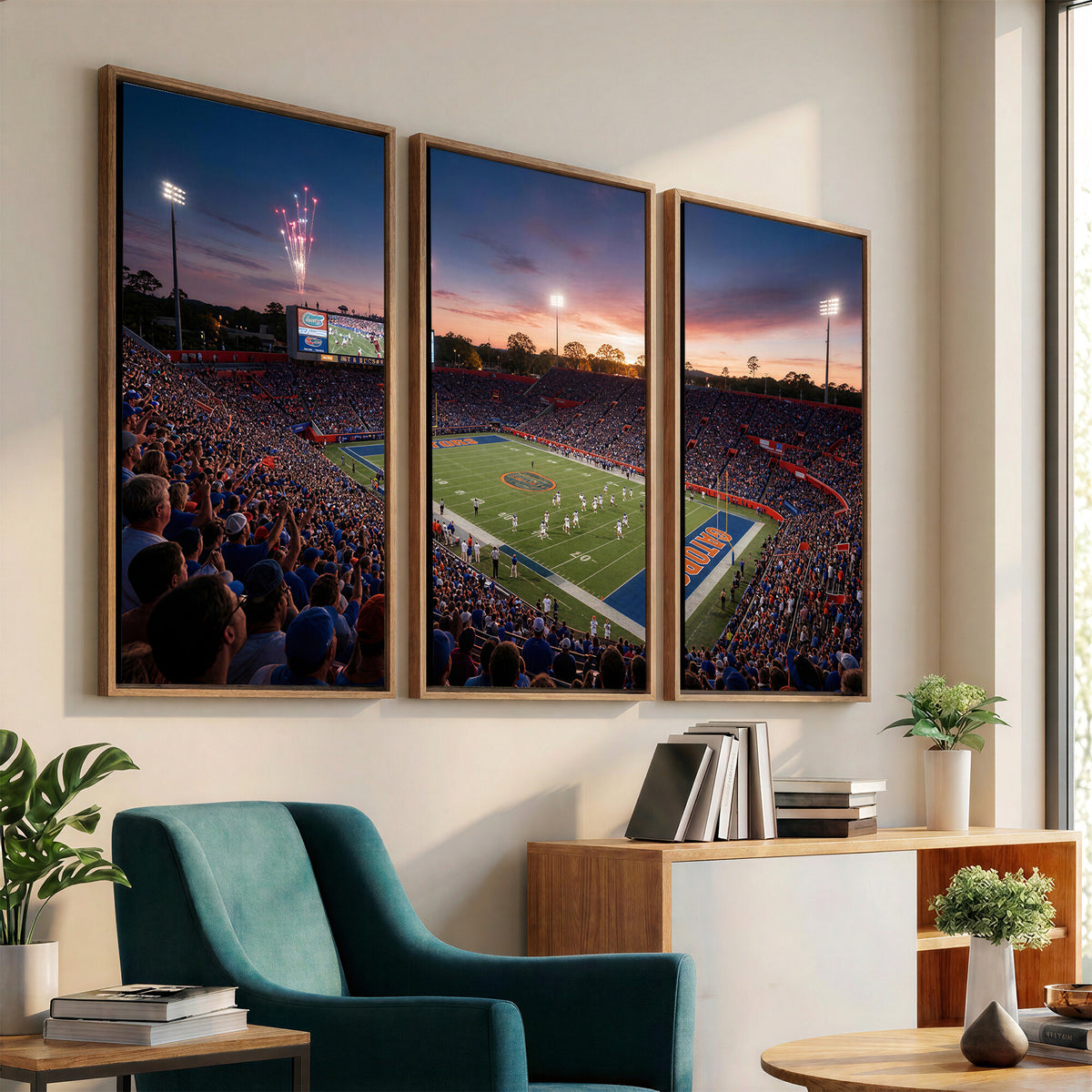42817292-MGV-CV-36X24 - Stadium Wall Art Canvas Print
