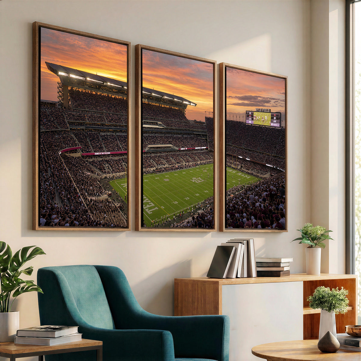 77401853-MGV-CV-36X24 - Stadium Wall Art Canvas Print