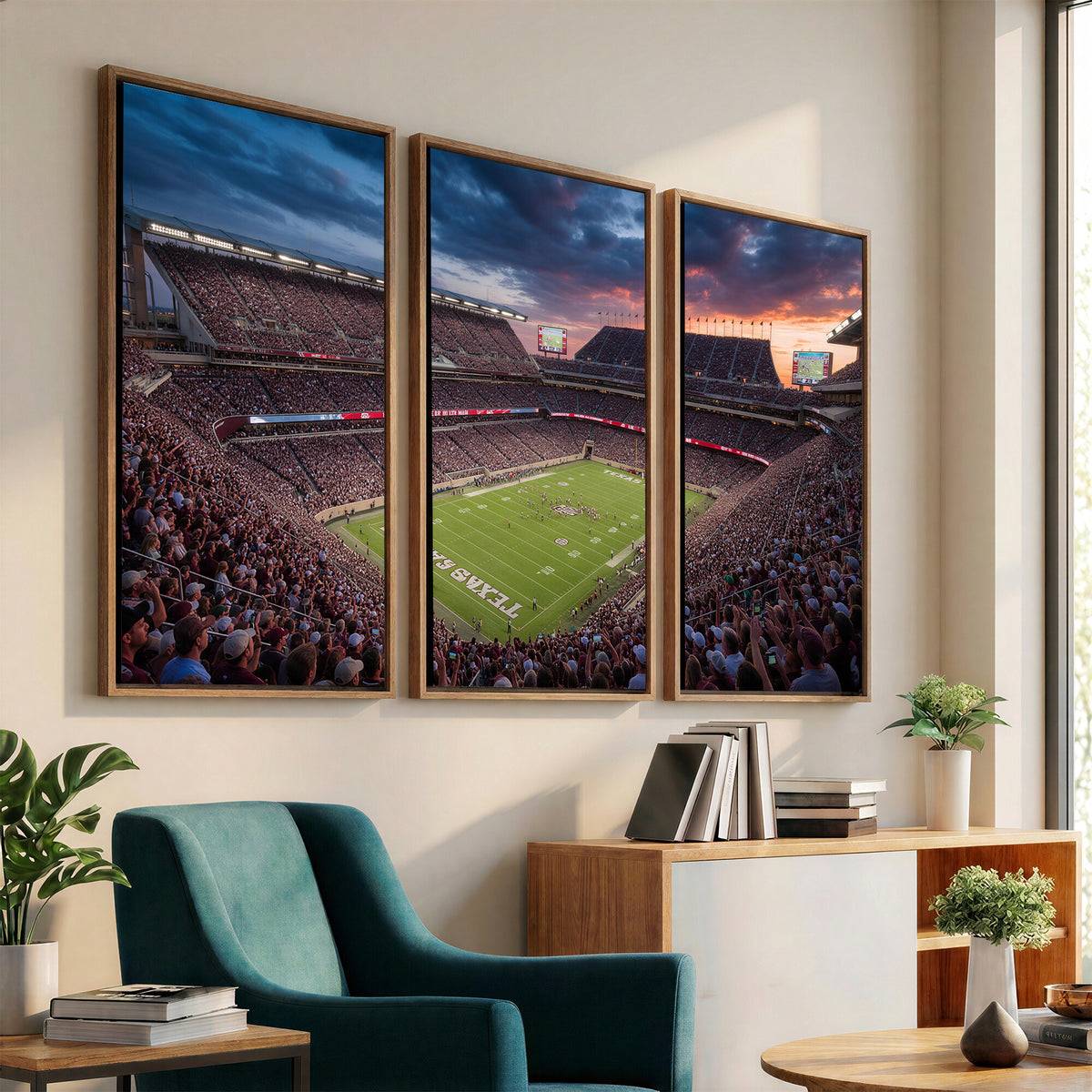 55475837-MGV-CV-36X24 - Stadium Wall Art Canvas Print