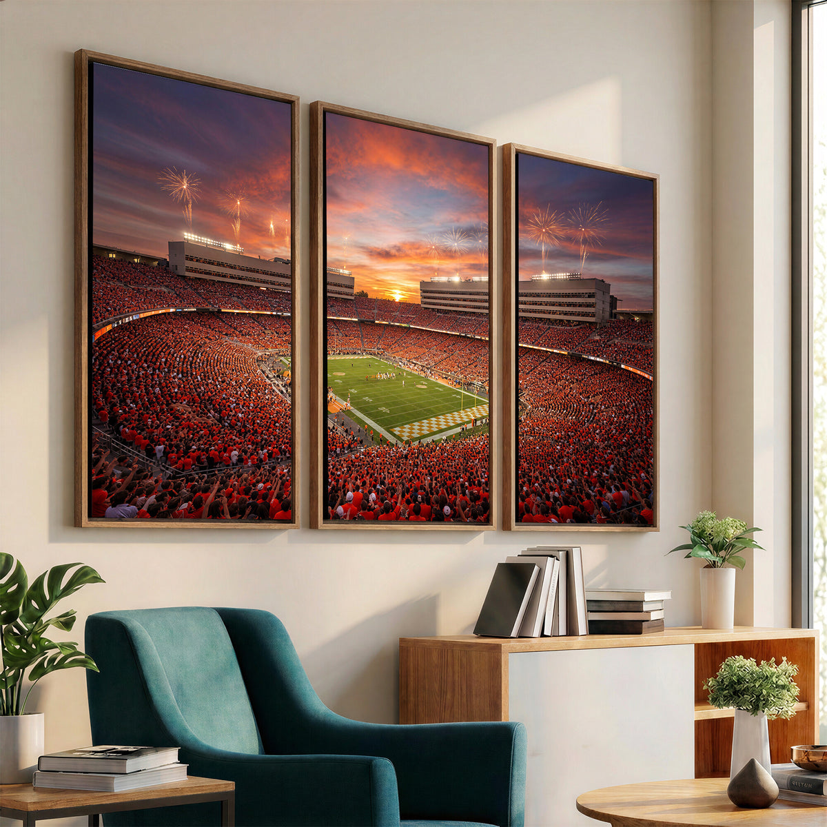 66964685-MGV-CV-36X24 - Stadium Wall Art Canvas Print
