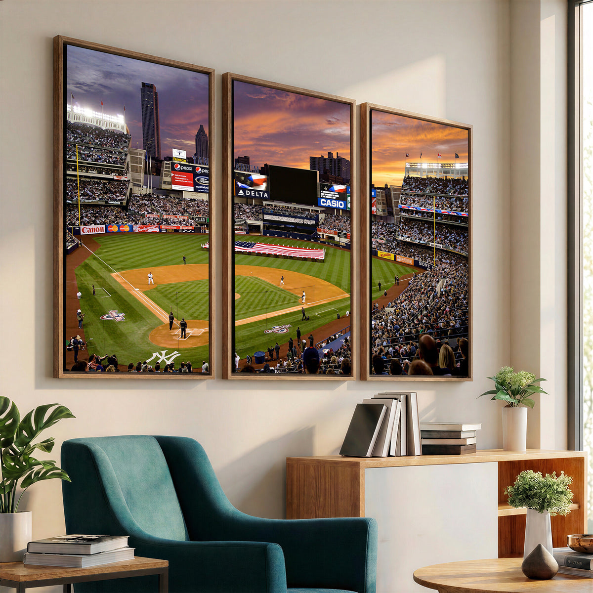 39000124-MGV-CV-36X24 - Stadium Wall Art Canvas Print