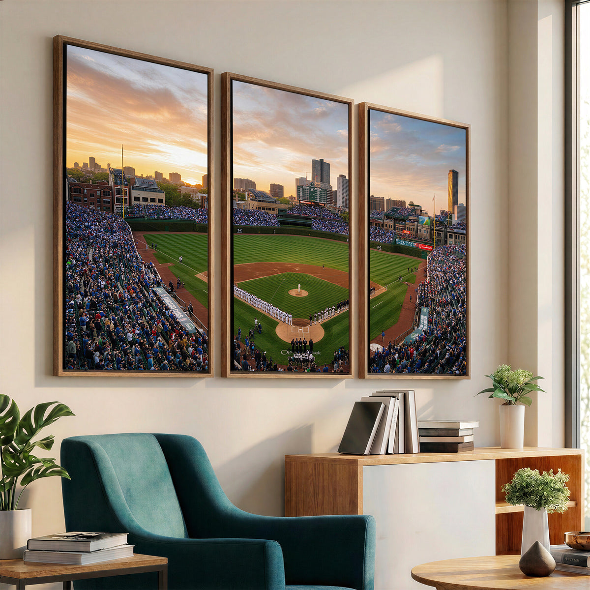 76885212-MGV-CV-36X24 - Stadium Wall Art Canvas Print