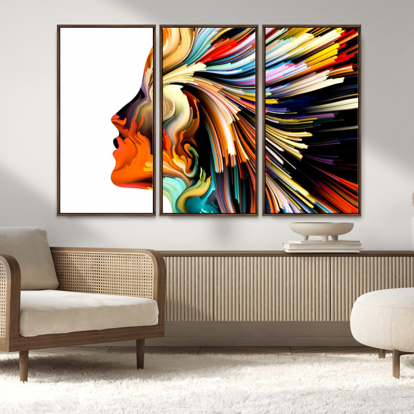 MGV-FC-48X32-3P - Profile Colors Canvas Print