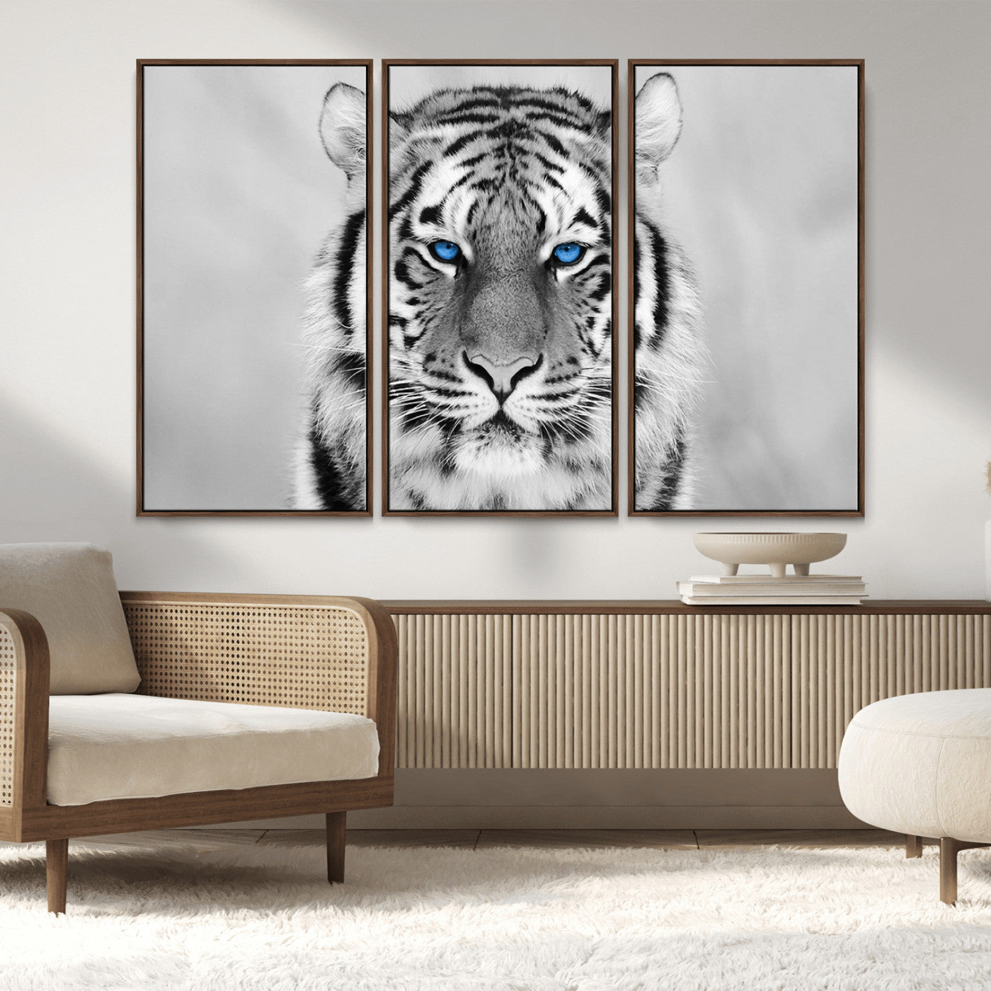 MGV-FC-48X32-3P - Tiger Canvas Artwork Wall Art Print
