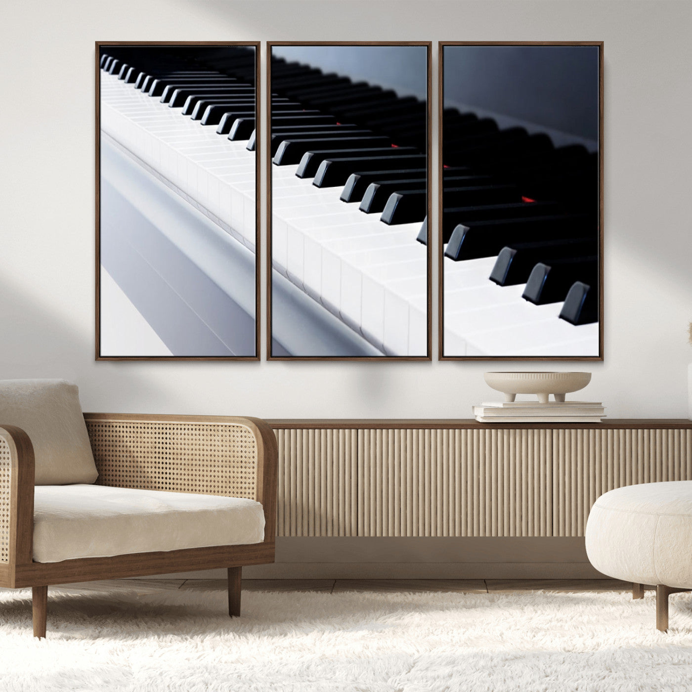 MGV-FC-48X32-3P - Piano Artwork Canvas Wall Art Print