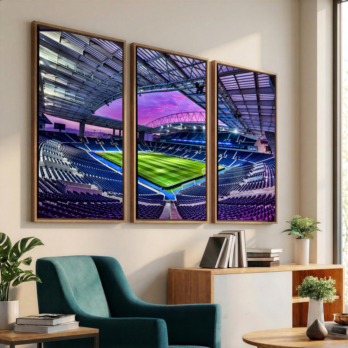 10851-MGV-CV-36X24 - FC Porto Soccer Team Print Canvas, Dragon Stadium Wall Art