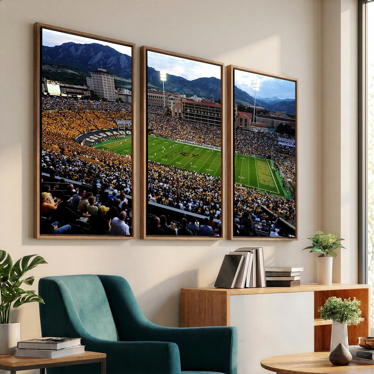 60552-MGV-CV-36X24 - Folsom Field, University of Colorado Buffaloes Football