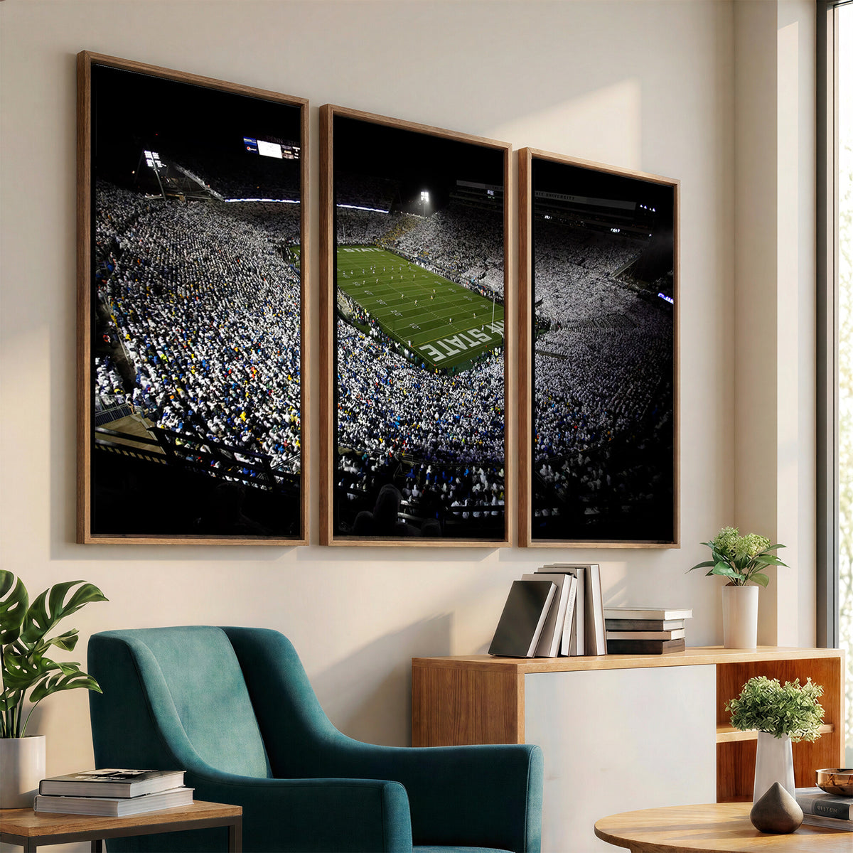 96825-MGV-CV-36X24 - Penn State Football Stadium Wall Art - Beaver Stadium Canvas Print
