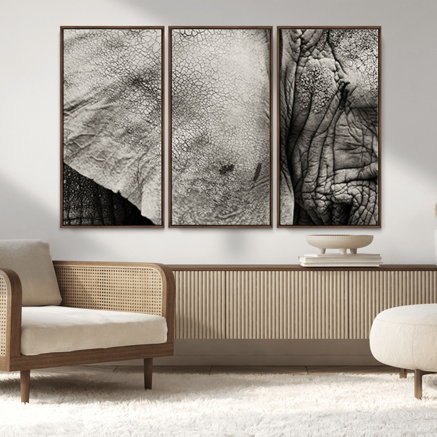 MGV-FC-48X32-3P - Elephant Wall Art Canvas Print