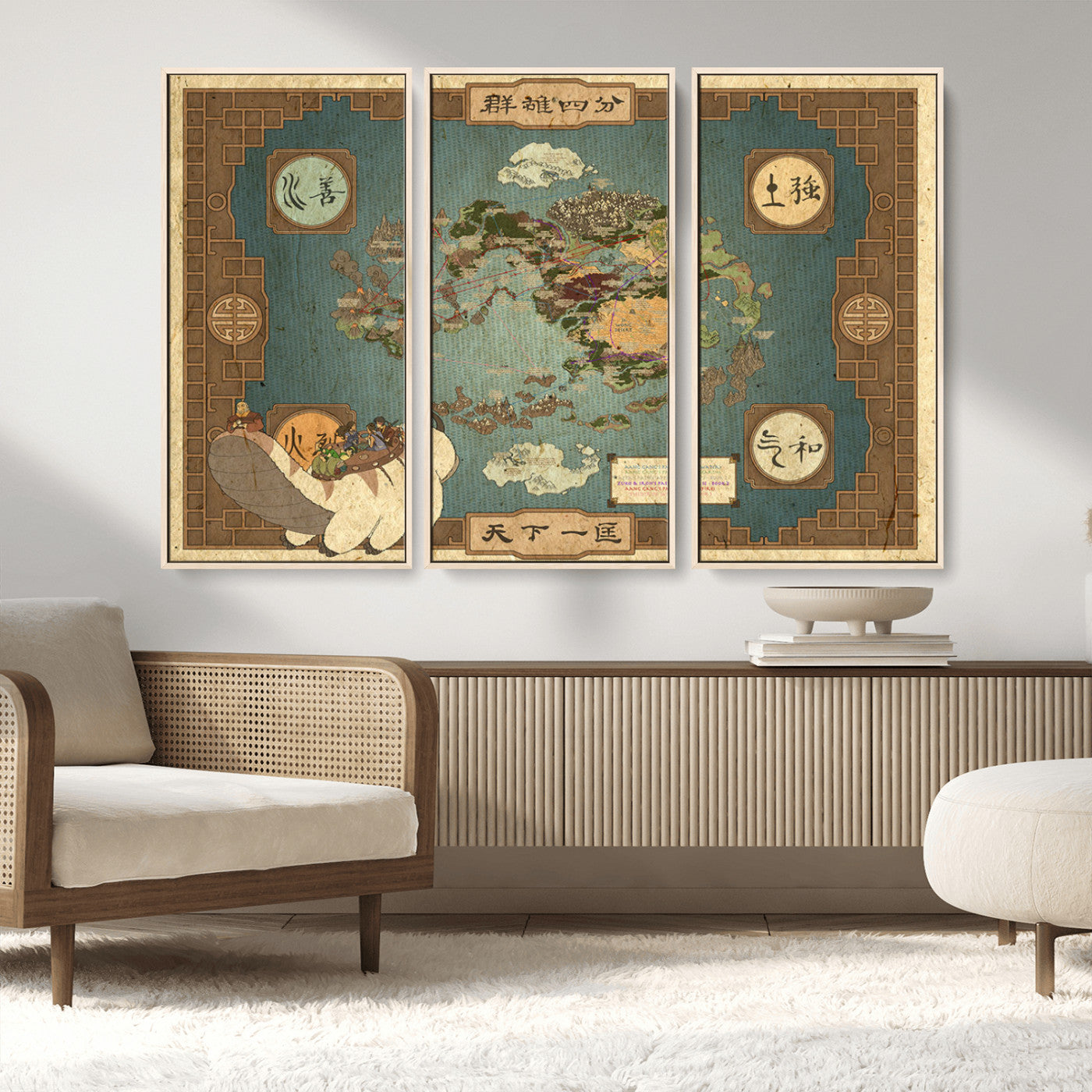 MGV-FC-48X32-3P - Push Pin World Map Canvas Print – Framed Wall Art for Couples to Track Their Travels – Anniversary