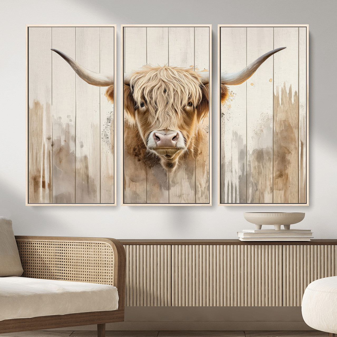 83059-MGV-CV-36X24 - Vibrant Autumn Landscape Canvas Wall Art - Fall Foliage and Mountain View Print for Home, Farmhouse, and Cozy Cabin Decor, Ready to Hang