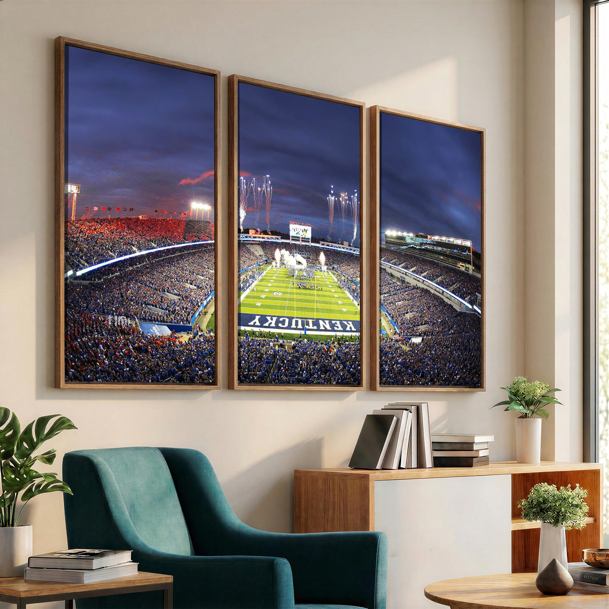26008-MGV-CV-36X24 - Kroger Field Canvas Wall Art, Kentucky Stadium Wall Art