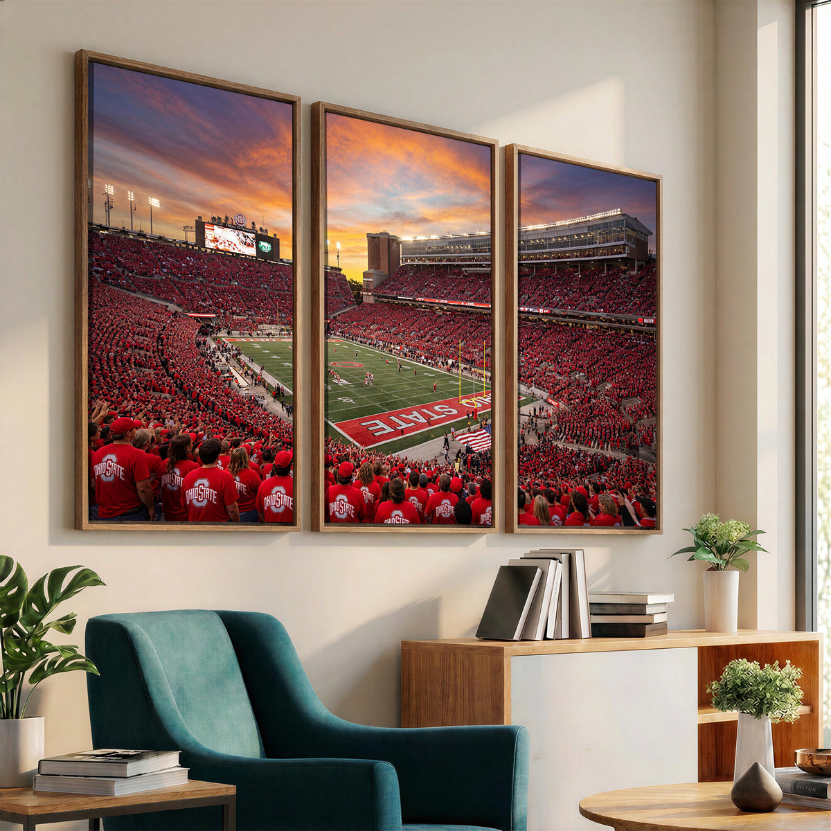 73119077-MGV-CV-36X24 - Stadium Wall Art Canvas Print