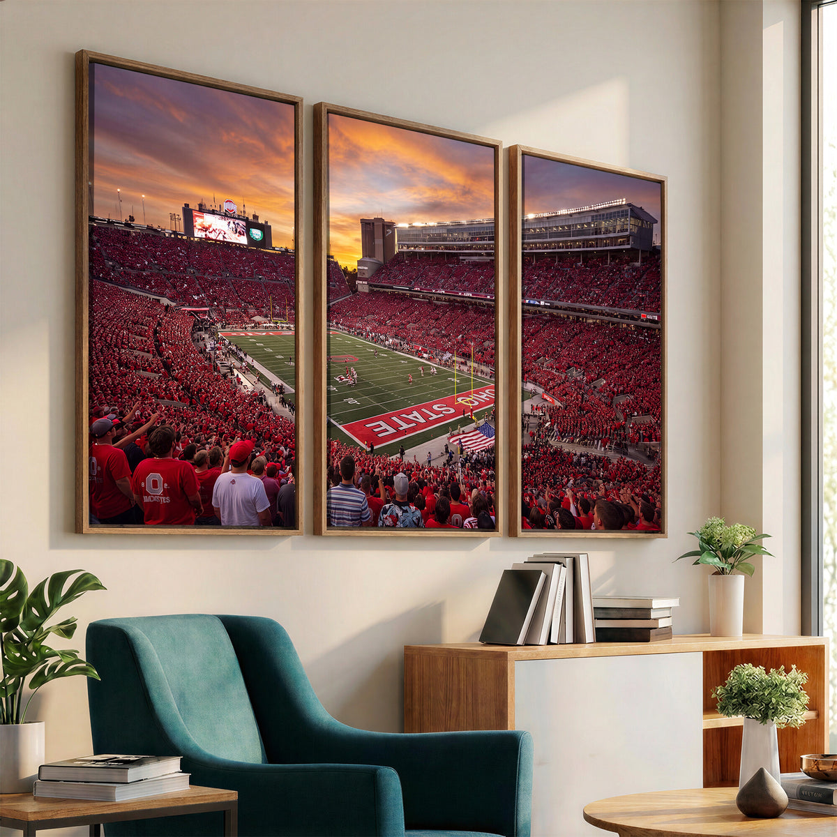 36125328-MGV-CV-36X24 - Stadium Wall Art Canvas Print