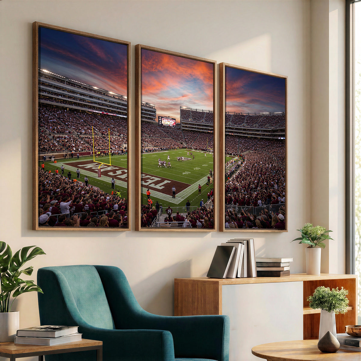 44328991-MGV-CV-36X24 - Stadium Wall Art Canvas Print