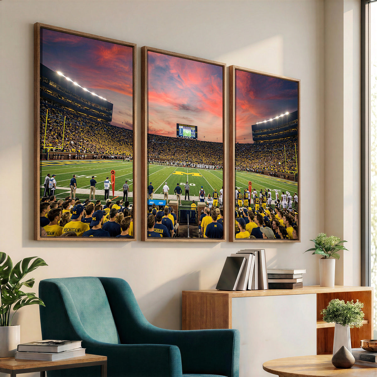 47185949-MGV-CV-36X24 - Stadium Wall Art Canvas Print