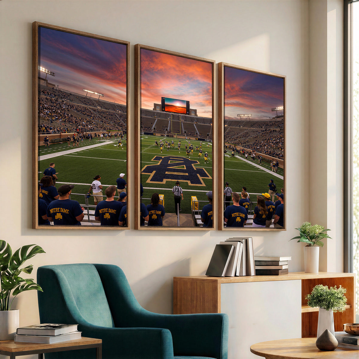 75411323-MGV-CV-36X24 - Stadium Wall Art Canvas Print