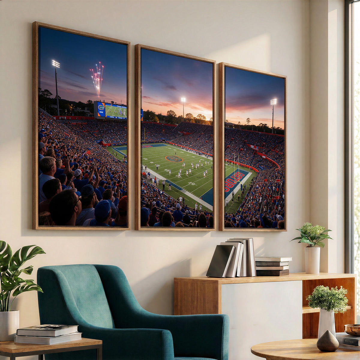 76151234-MGV-CV-36X24 - Stadium Wall Art Canvas Print