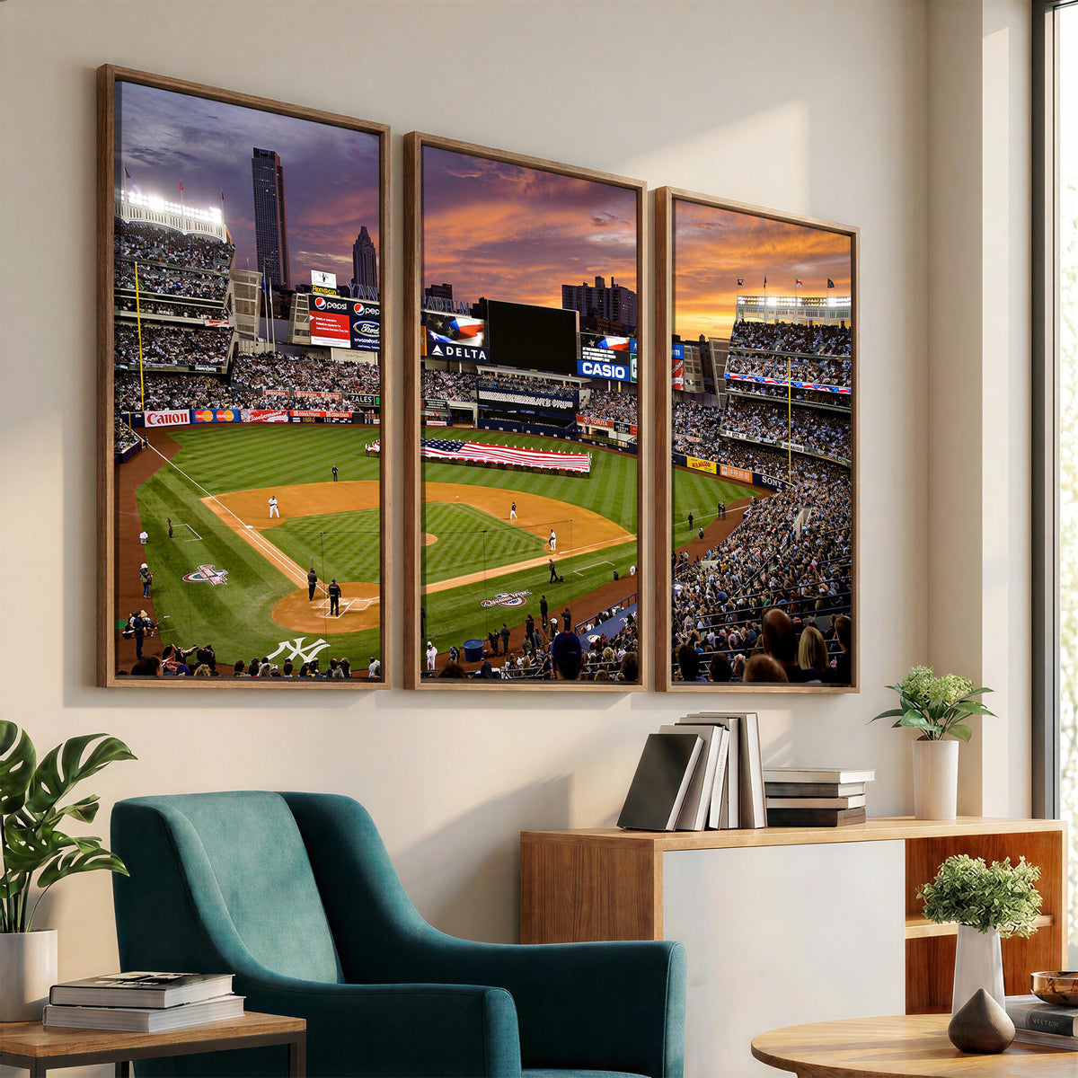 39000124-MGV-CV-36X24 - Stadium Wall Art Canvas Print