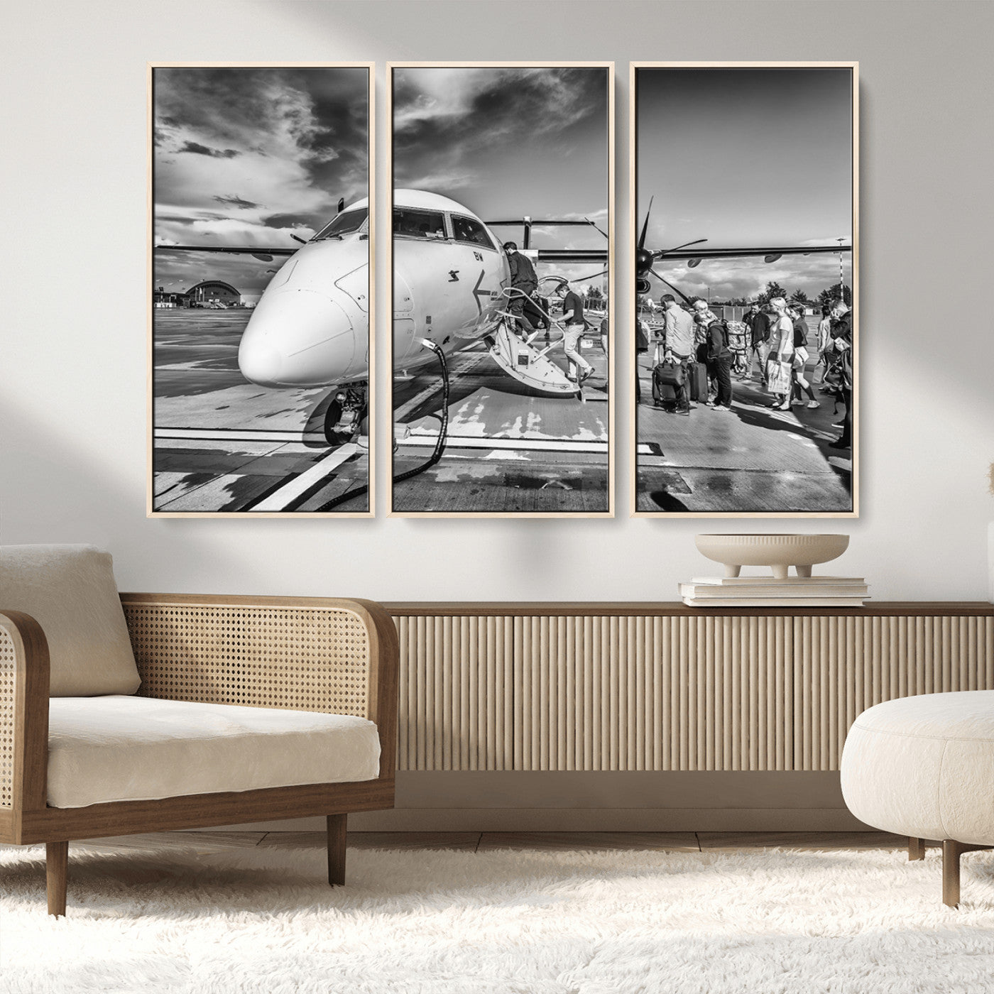 MGV-FC-48X32-3P - Planet Wall Art Canvas Print