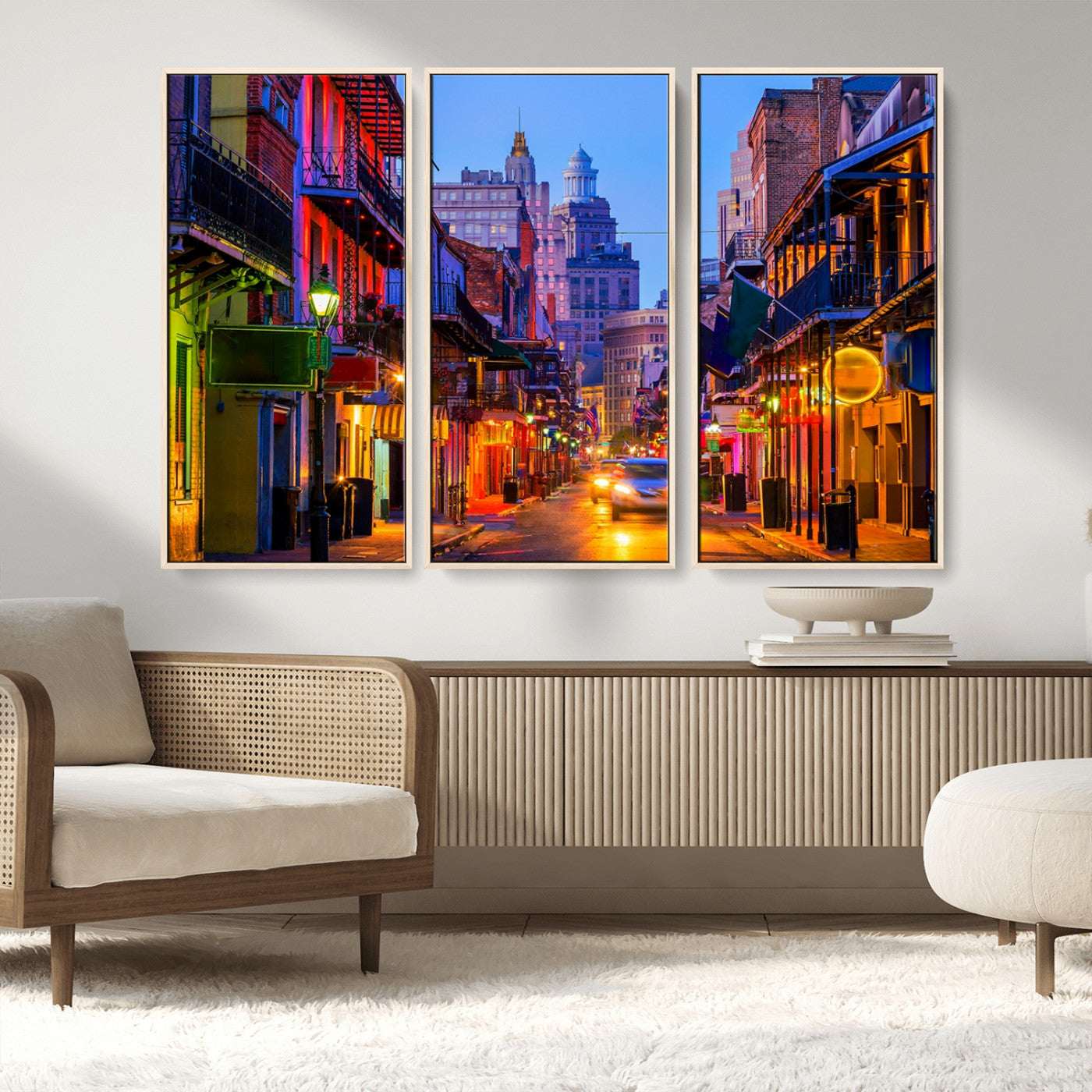 MGV-FC-48X32-3P - New Orleans Louisiana Canvas Print
