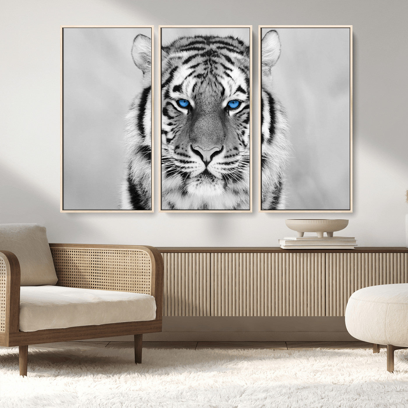 MGV-FC-48X32-3P - Tiger Canvas Artwork Wall Art Print