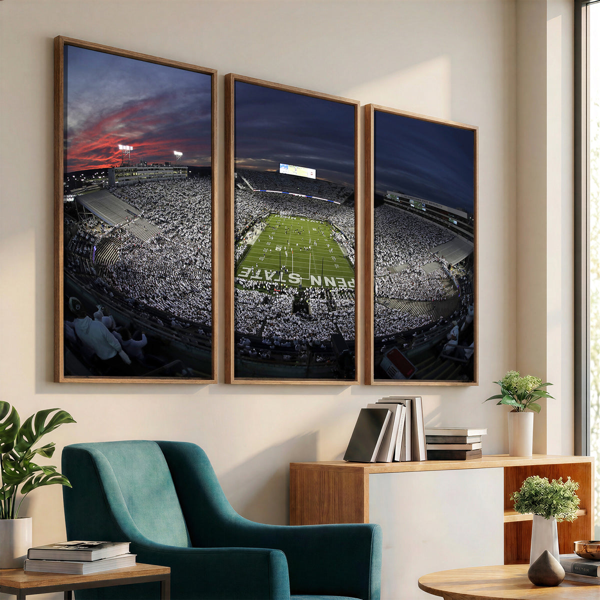 59877-MGV-CV-36X24 - Penn State University Nittany Lions Football Team Print