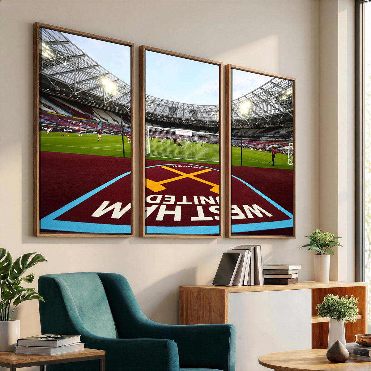 77367-MGV-CV-36X24 - West Ham United FC Stadium Canvas Wall Art, London Stadium
