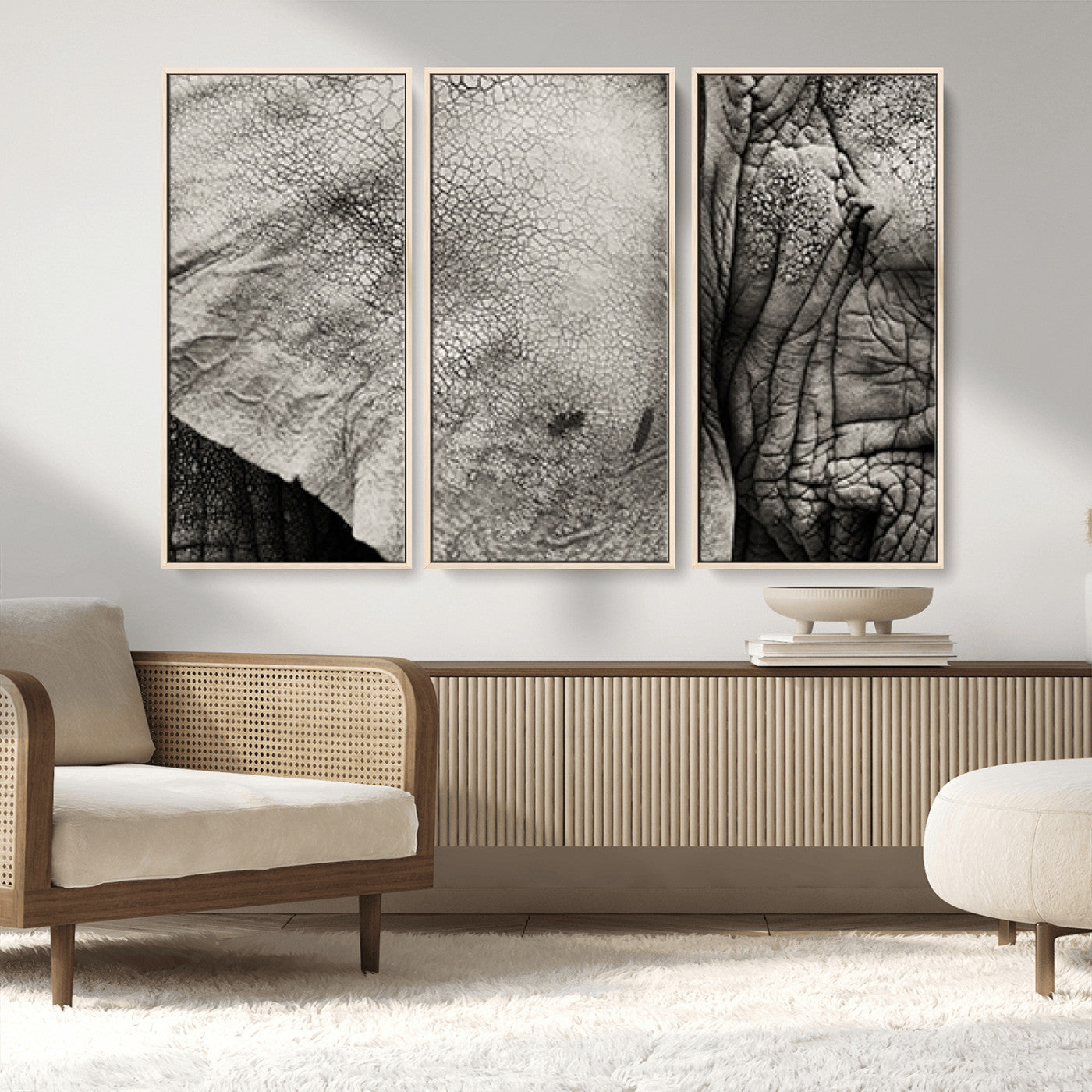 MGV-FC-48X32-3P - Elephant Wall Art Canvas Print