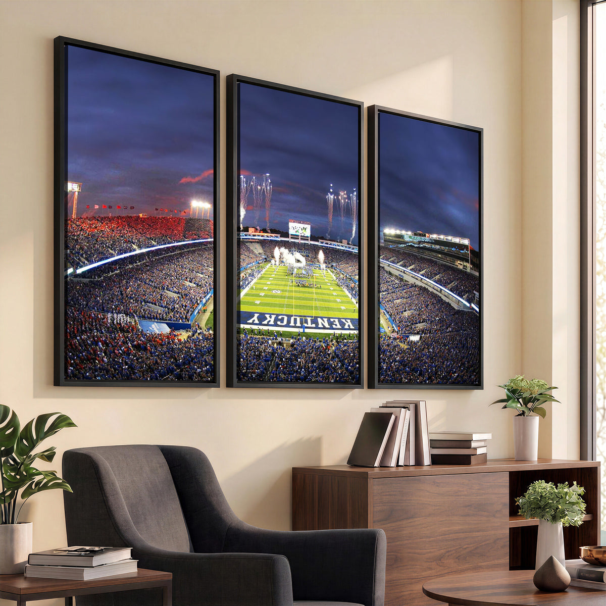 26008-MGV-CV-36X24 - Kroger Field Canvas Wall Art, Kentucky Stadium Wall Art