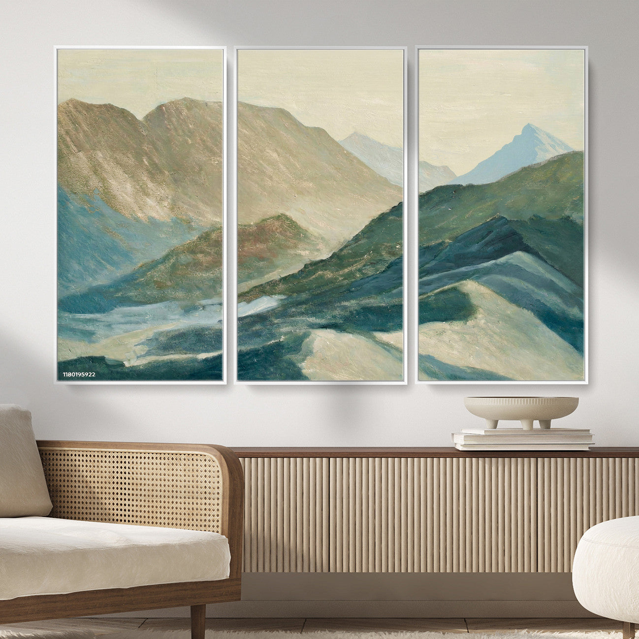 33629523-MGV-CV-36X24 - Shemelina Mountain Landscape, Mountains at Dawn Wall Art Canvas Print