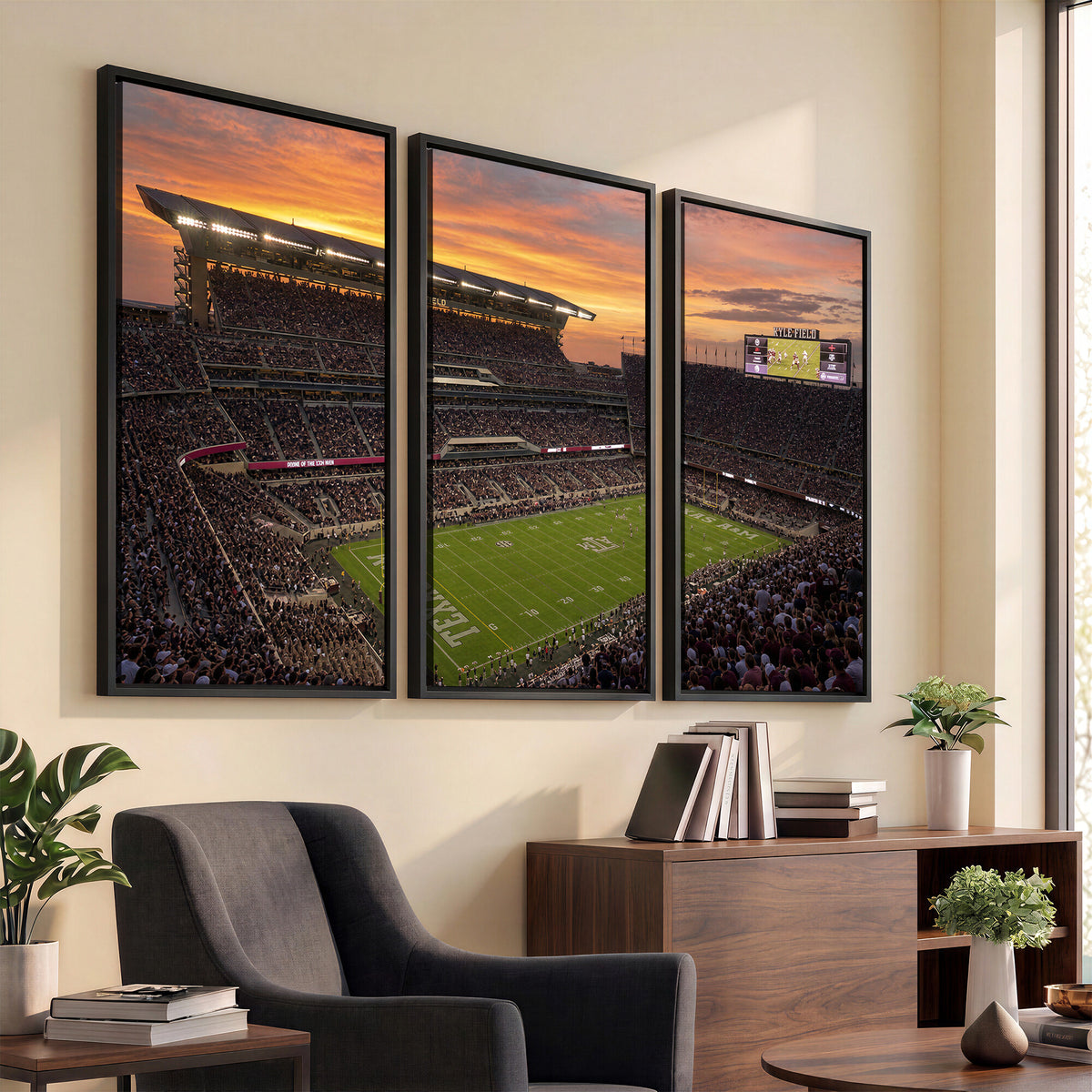 77401853-MGV-CV-36X24 - Stadium Wall Art Canvas Print