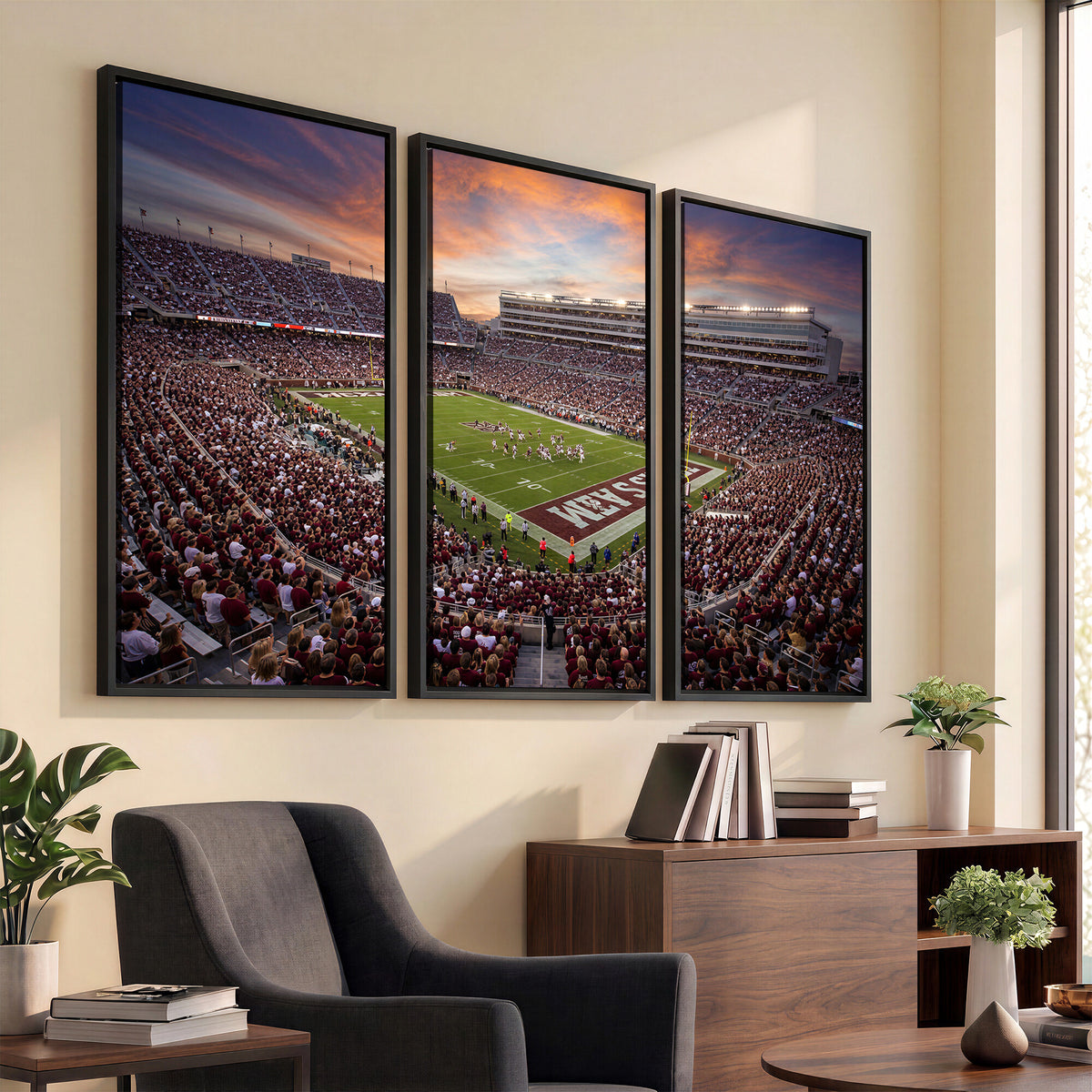 66624578-MGV-CV-36X24 - Stadium Wall Art Canvas Print