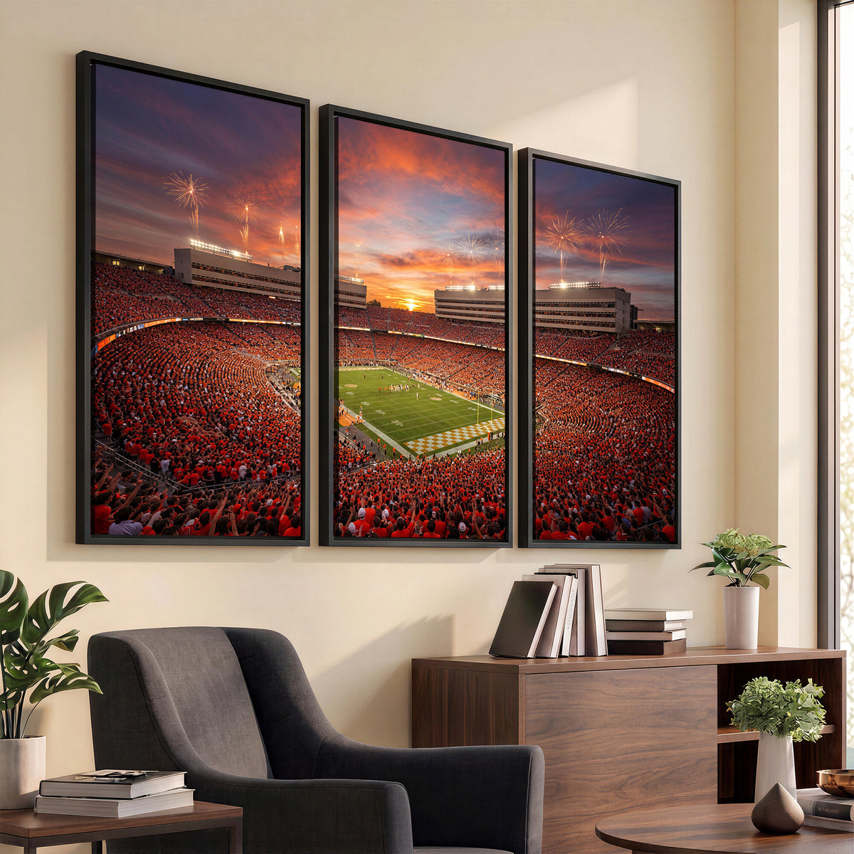 66964685-MGV-CV-36X24 - Stadium Wall Art Canvas Print