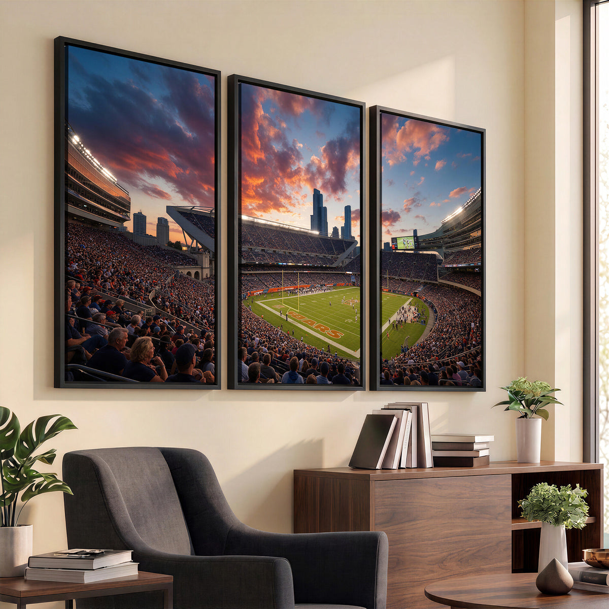 21104528-MGV-CV-36X24 - Stadium Wall Art Canvas Print