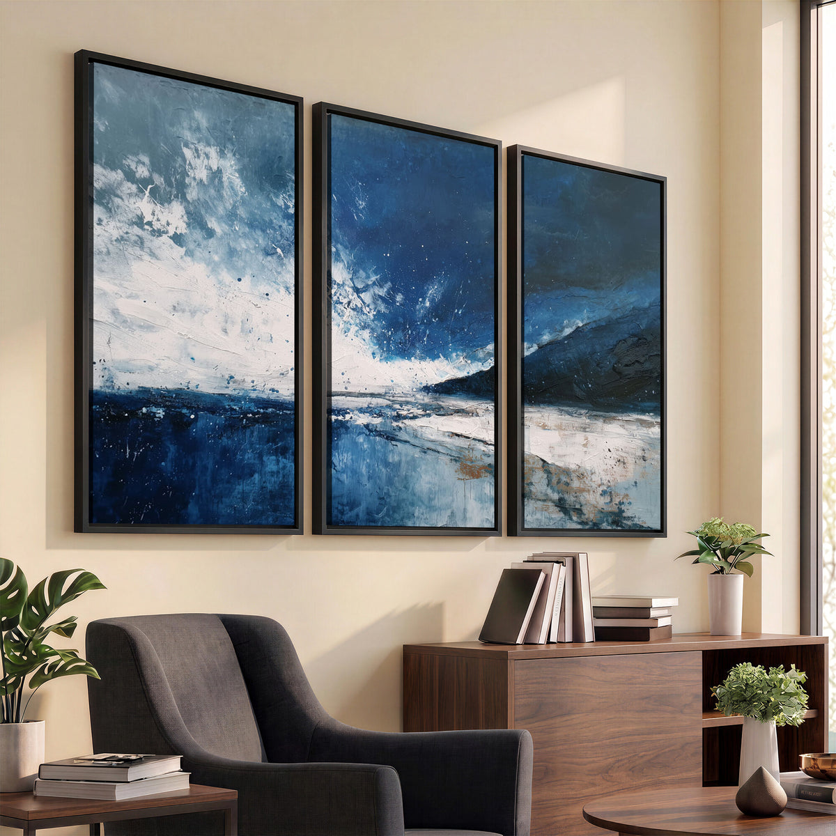 76136620SS-_Poster-30x20 - Extra Large Abstract Wall Art Canvas Print