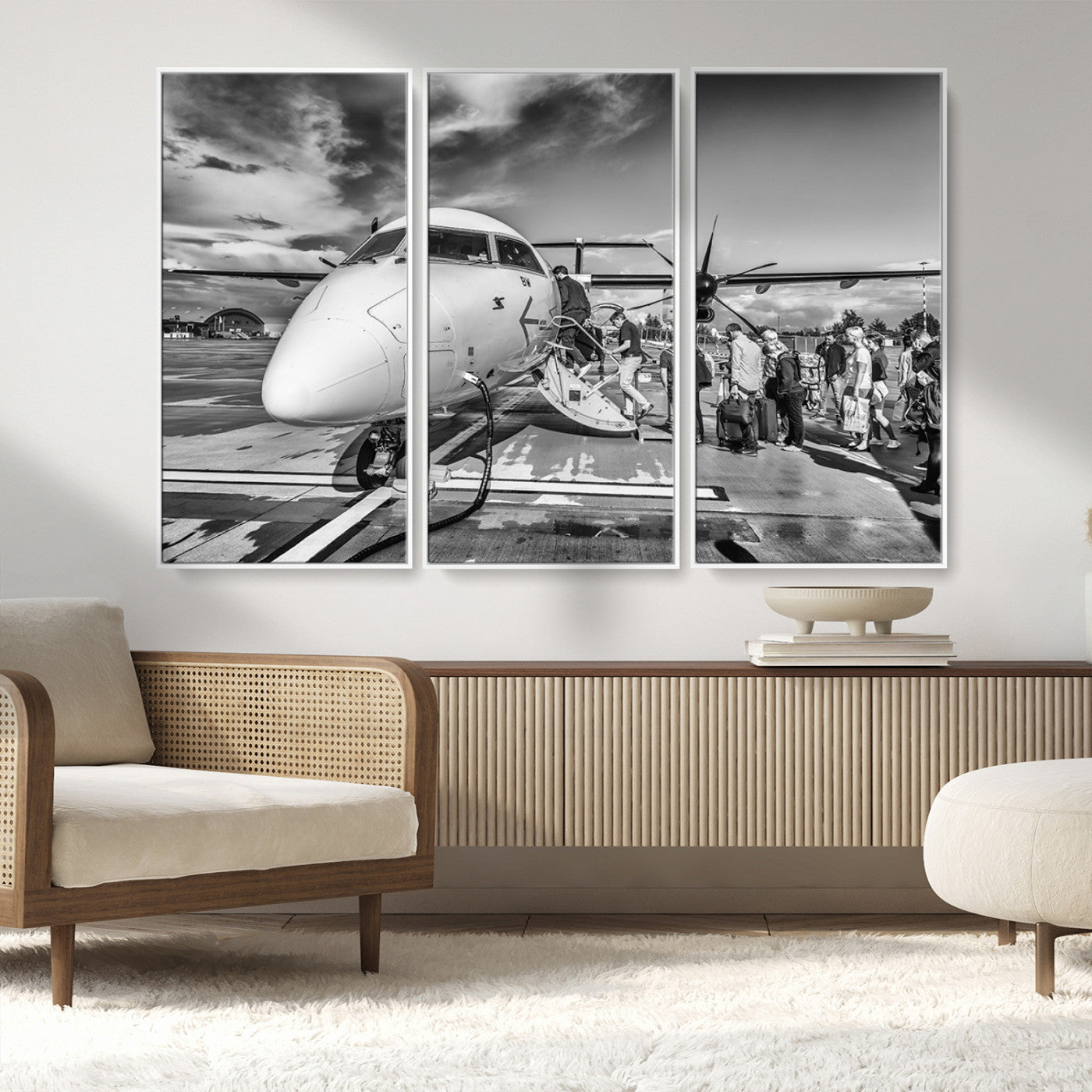 MGV-FC-48X32-3P - Planet Wall Art Canvas Print