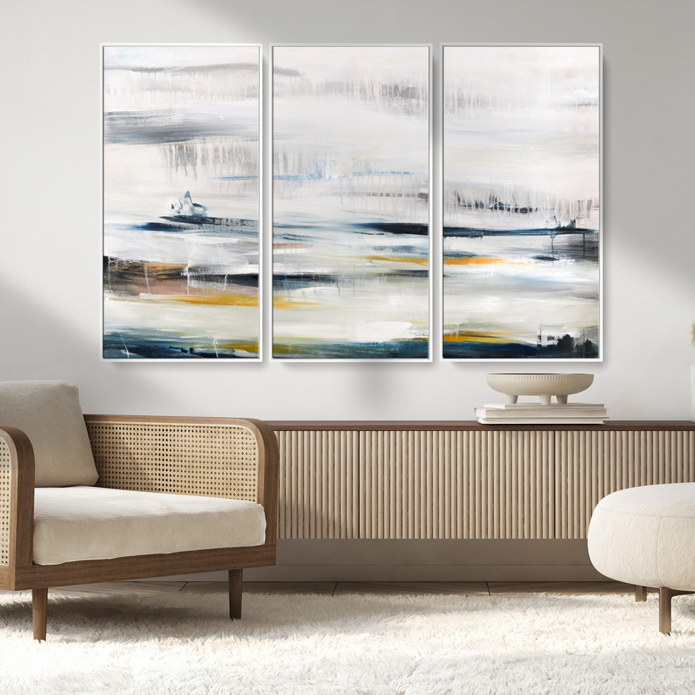 74932-MGV-CV-36X24-Soft Color Abstract Canvas Print