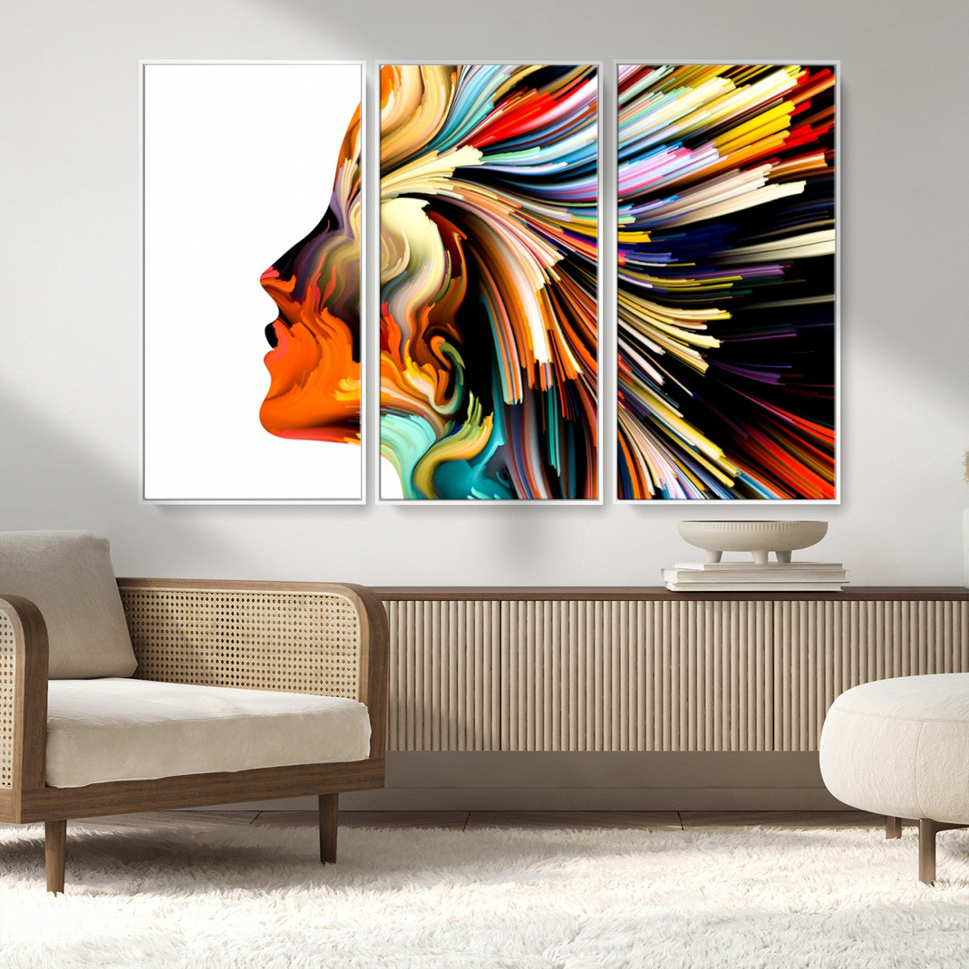 MGV-FC-48X32-3P - Profile Colors Canvas Print