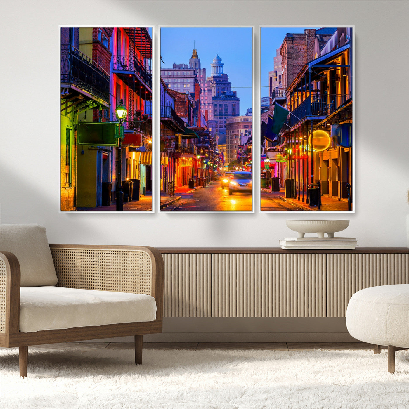 MGV-FC-48X32-3P - New Orleans Louisiana Canvas Print