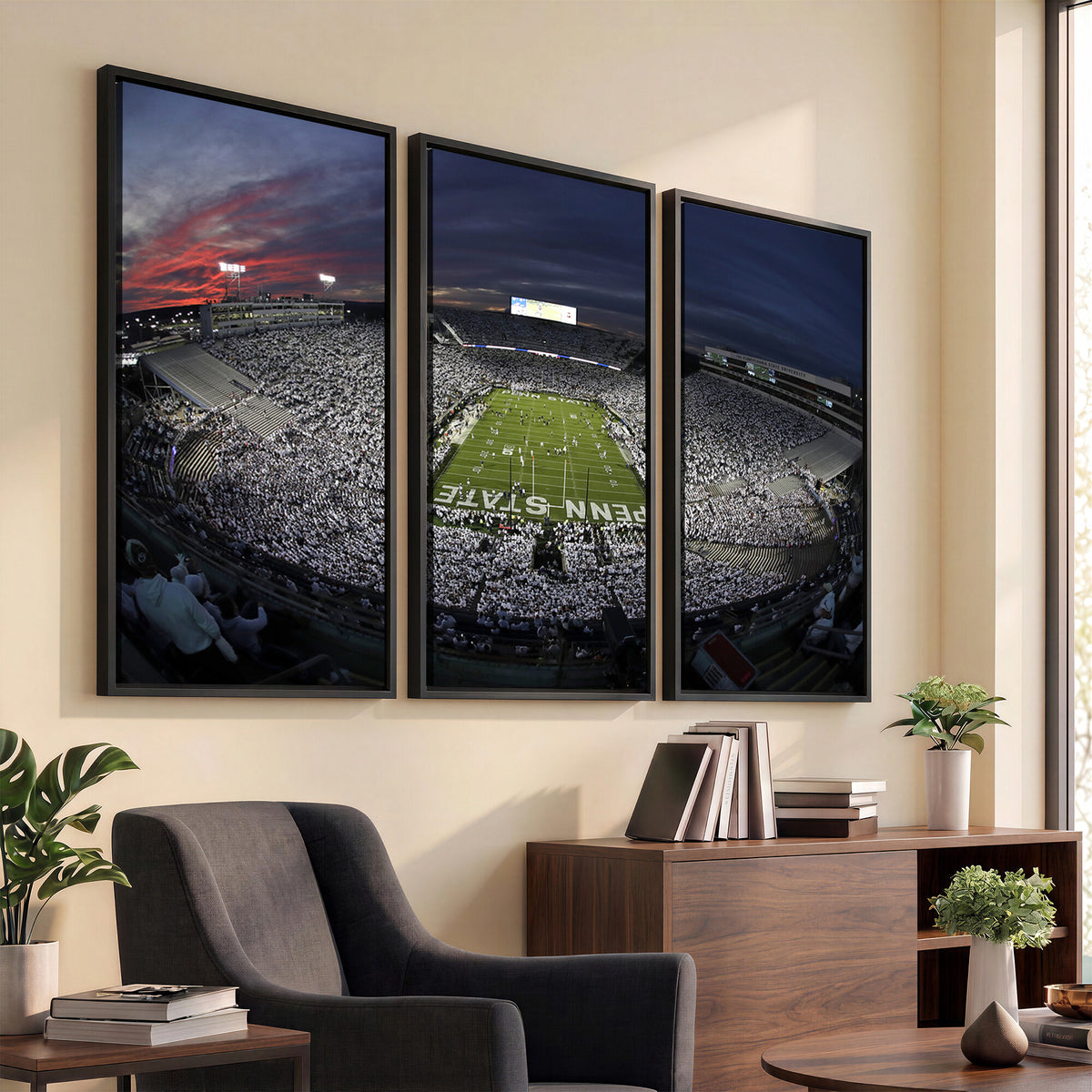59877-MGV-CV-36X24 - Penn State University Nittany Lions Football Team Print