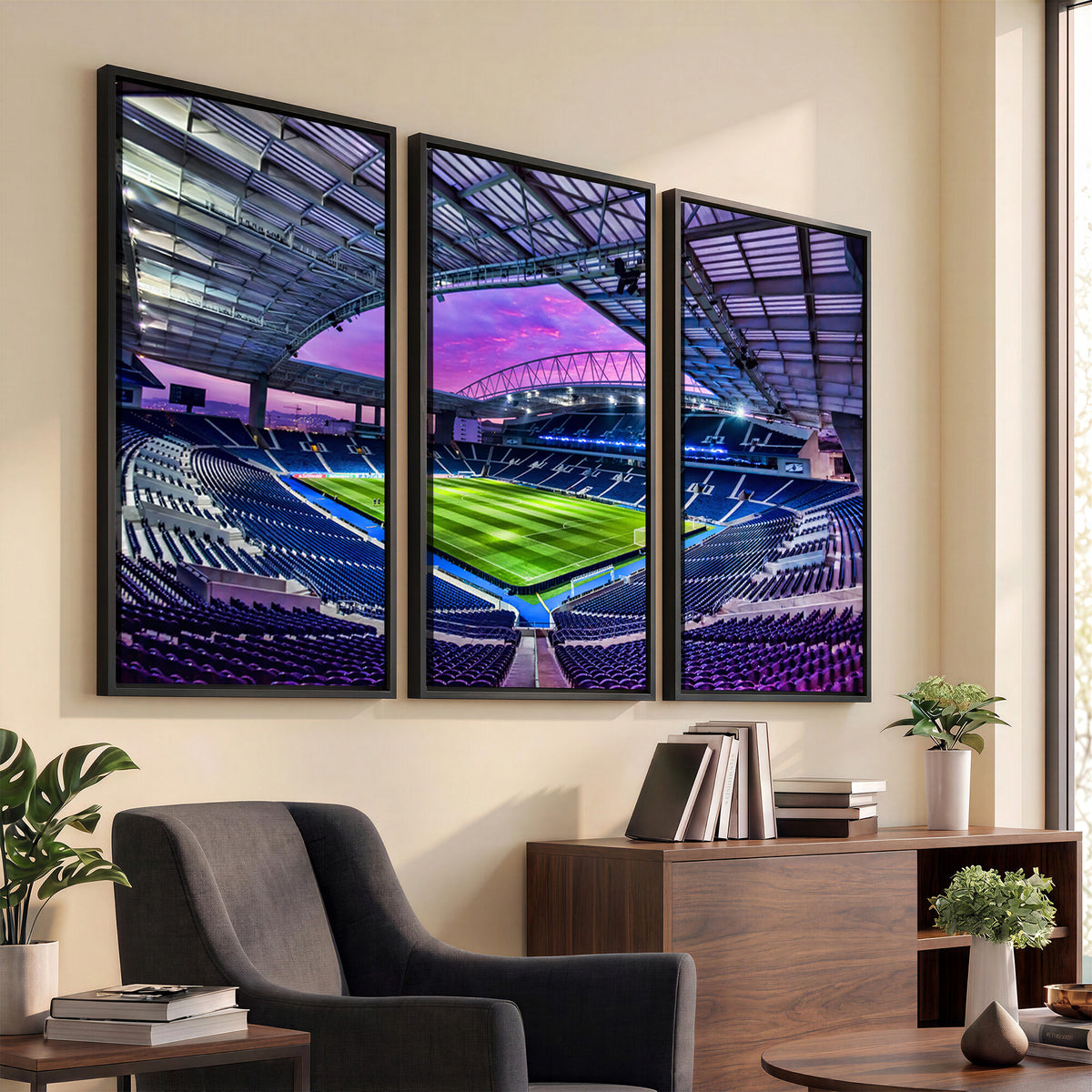 10851-MGV-CV-36X24 - FC Porto Soccer Team Print Canvas, Dragon Stadium Wall Art