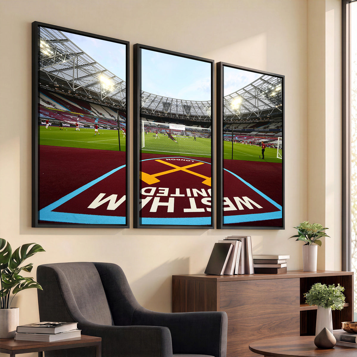 77367-MGV-CV-36X24 - West Ham United FC Stadium Canvas Wall Art, London Stadium