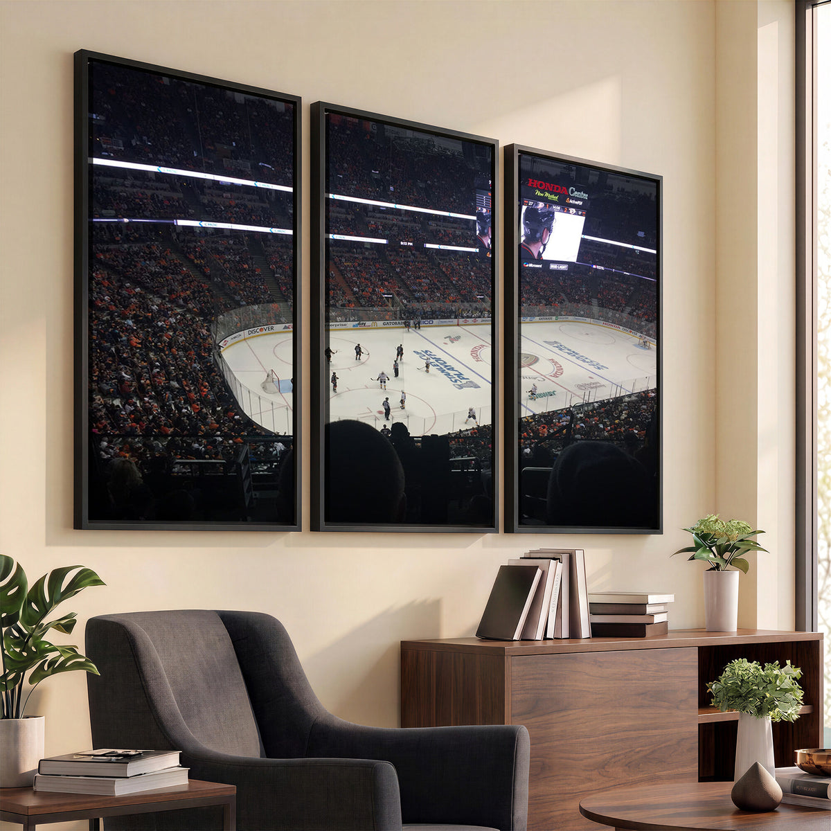 24634-MGV-CV-36X24 - Honda Center California Anaheim Ducks Hockey Stadium Wall Art