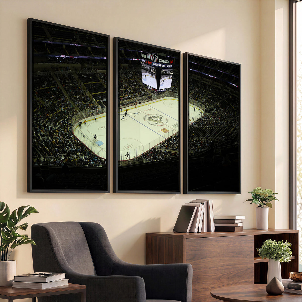52168-MGV-CV-36X24 - PPG Paints Arena Pennsylvania Pittsburgh Penguins Hockey