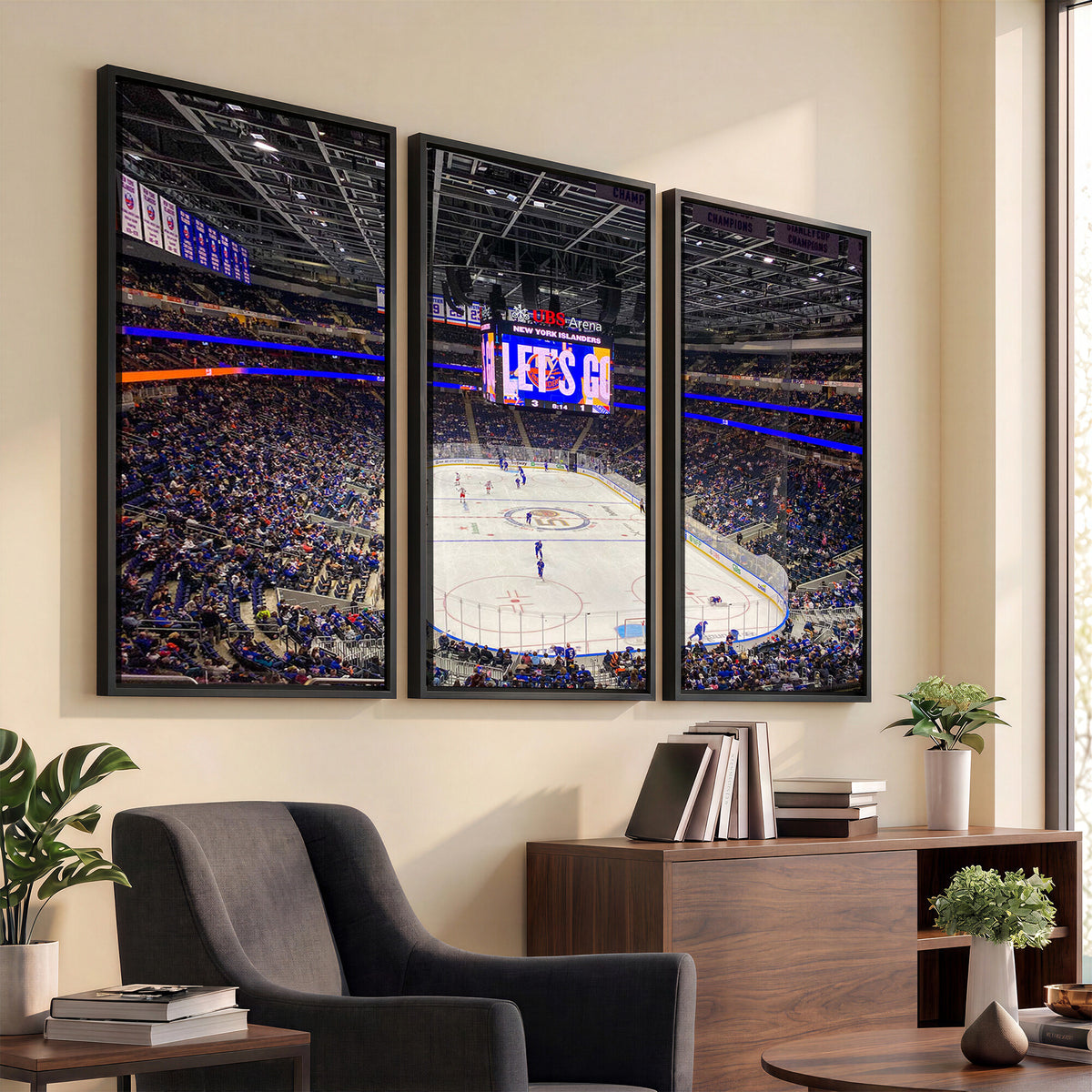 78692-MGV-CV-36X24 - UBS Arena Elmont New York Islanders Ice Hockey Wall Art, UBS Arena Elmont Wall Art Canvas Print