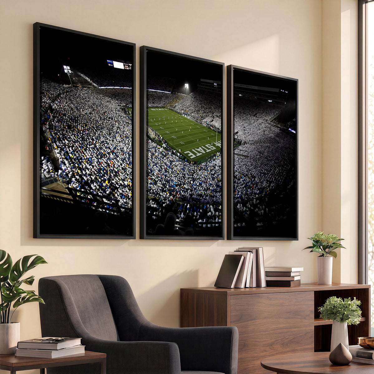 96825-MGV-CV-36X24 - Penn State Football Stadium Wall Art - Beaver Stadium Canvas Print