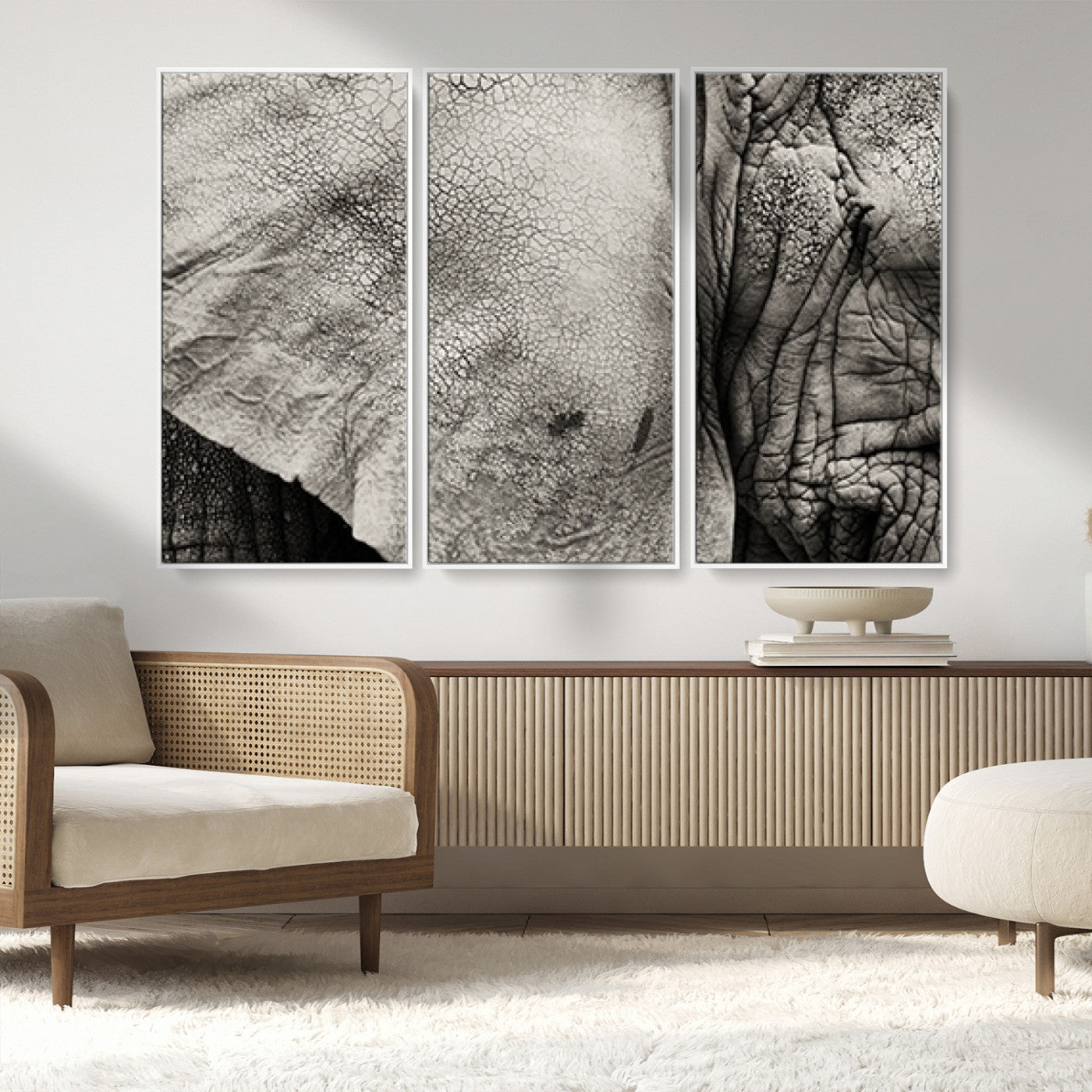 MGV-FC-48X32-3P - Elephant Wall Art Canvas Print