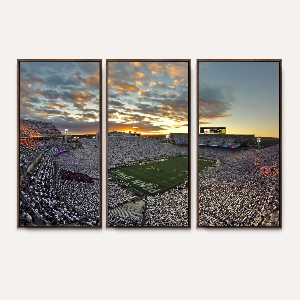 38807-MGV-CV-36X24 - Beaver Stadium Wall Art, Penn State Stadium Wall Art | Penn State Nittany Lions Football